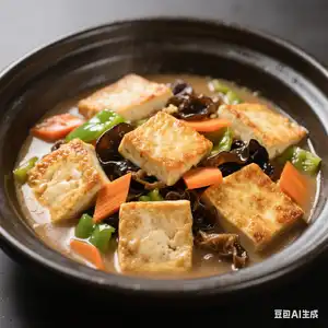 Domaći tofu / 家常豆腐