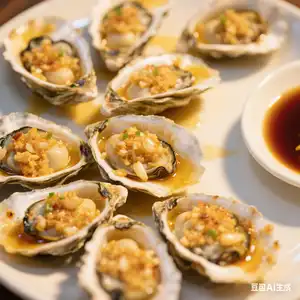 Ostrige sa belim lukom / 蒜蓉生蚝