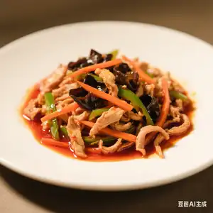 Svinjetina 'riblji miris' na trakice / 鱼香肉丝